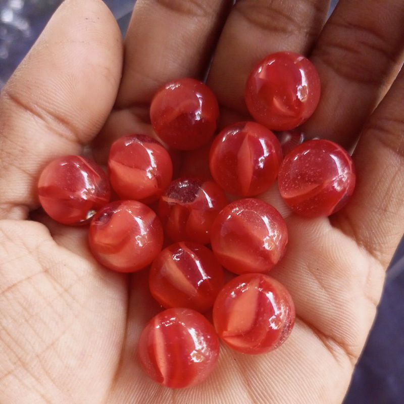 Kelereng Merah Belimbing 4