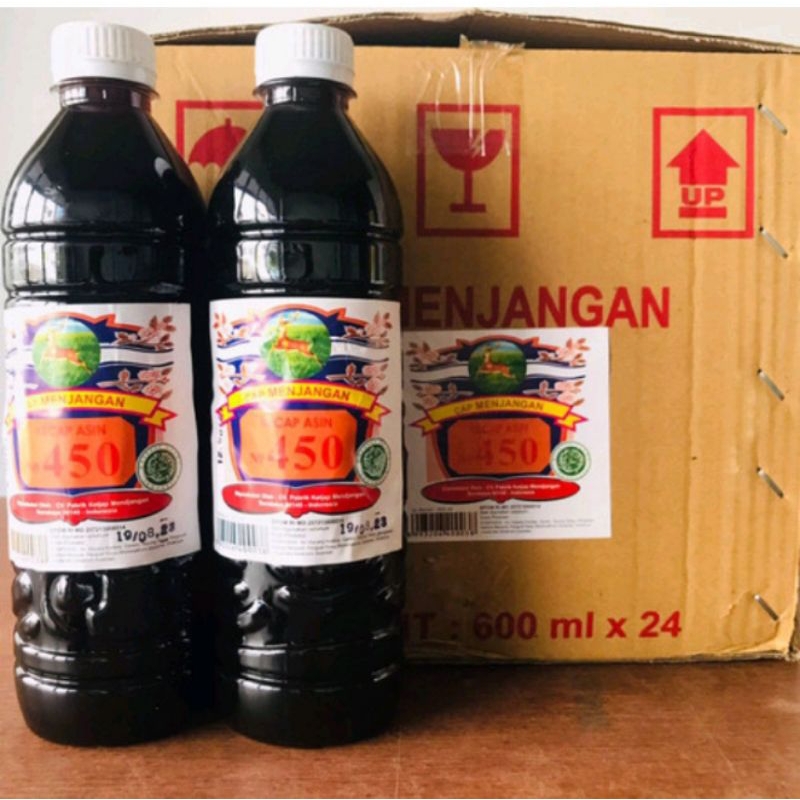 

Kecap Asin Menjangan 450 Halal MUI 600ml