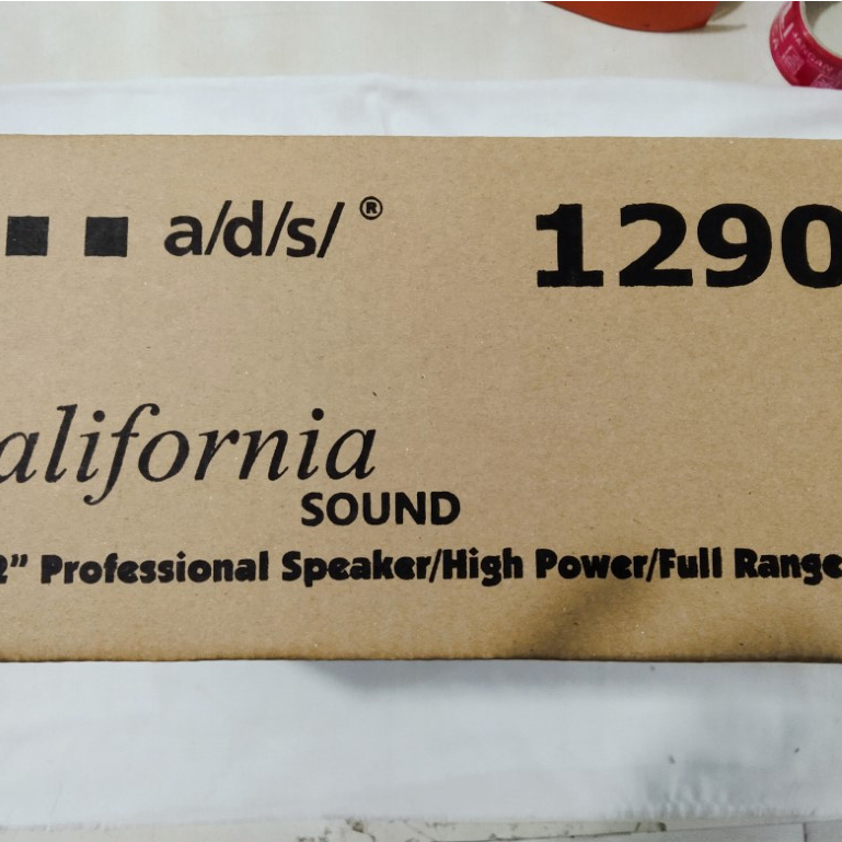 Speaker Merek ADS 12 Inch 1290 CALIFORNIA SOUND