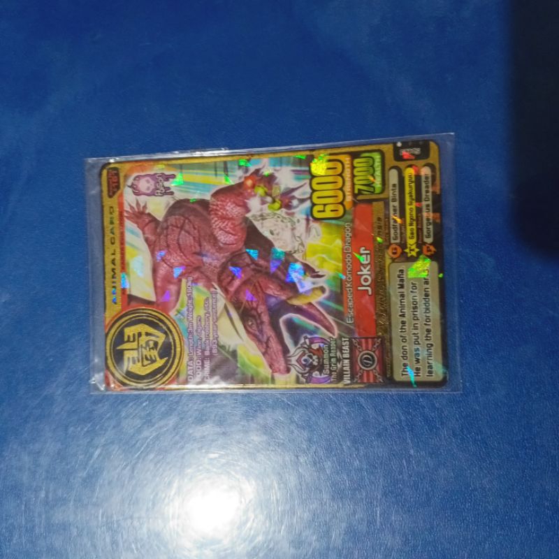 animal kaiser joker gold rare kw