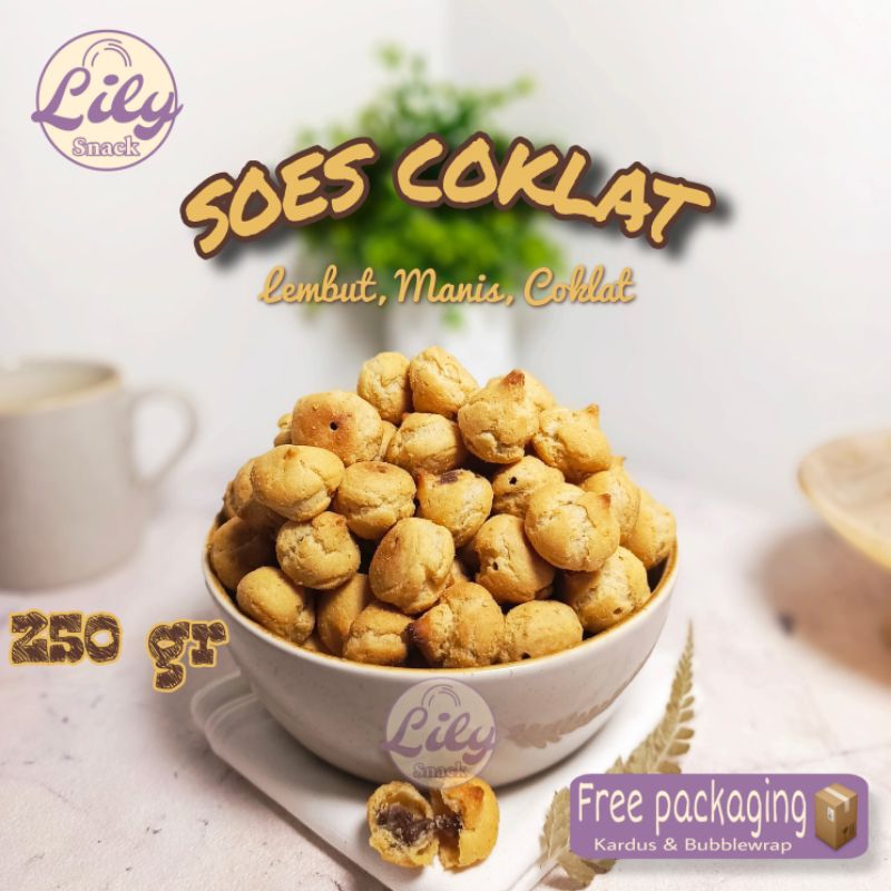 

Kue Soes Coklat 250 Gram