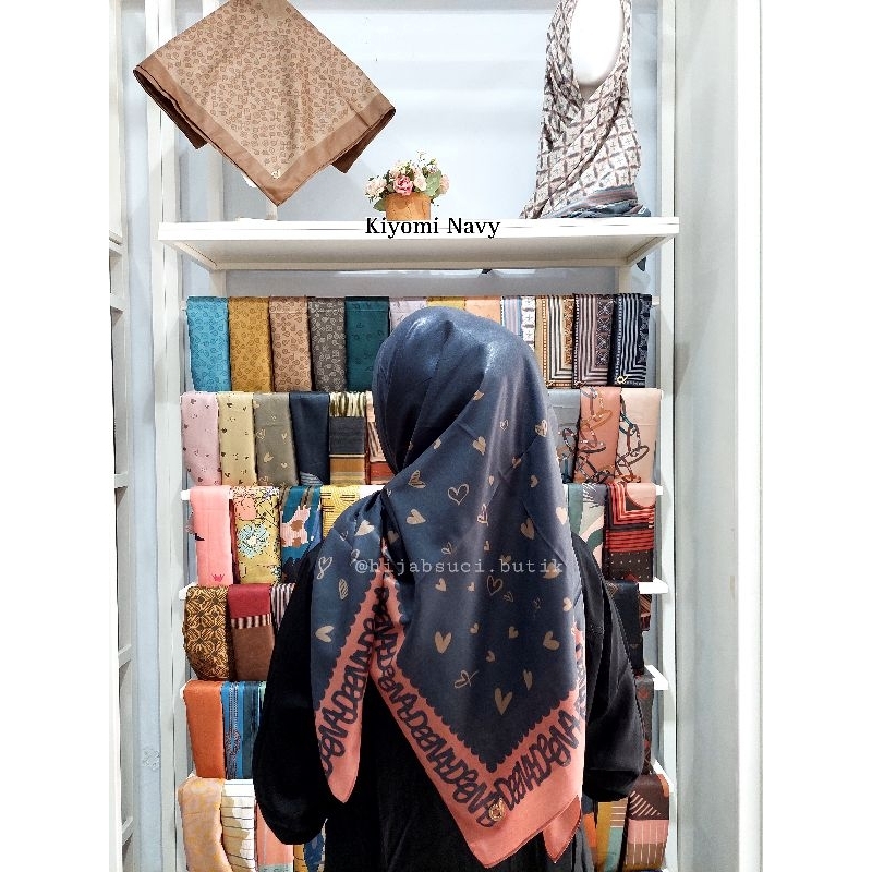HIJAB DEENAY KIYOMI SERIES NAVY