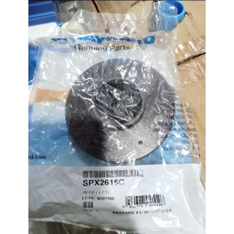 kipas impeller pompa hayward 1.5 hp