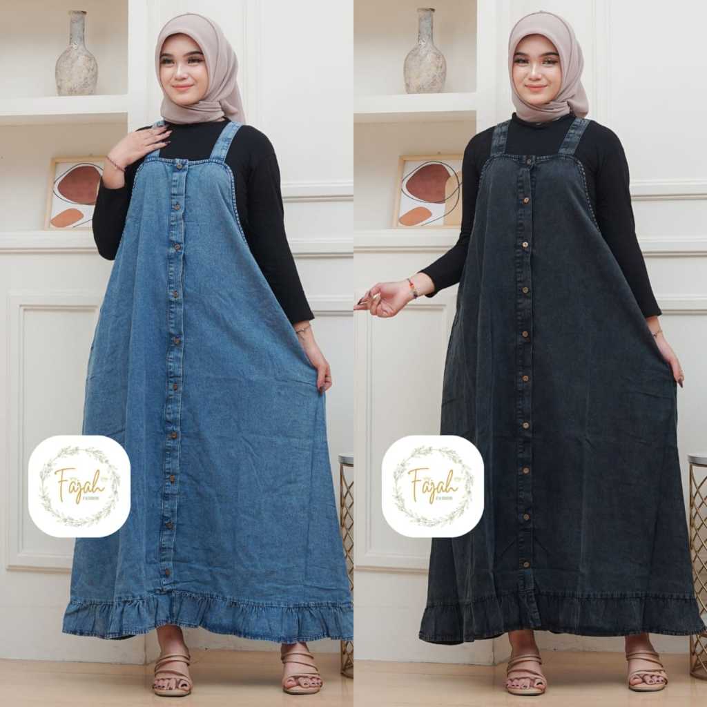 Moana Overall Wanita Jumbo Big Size