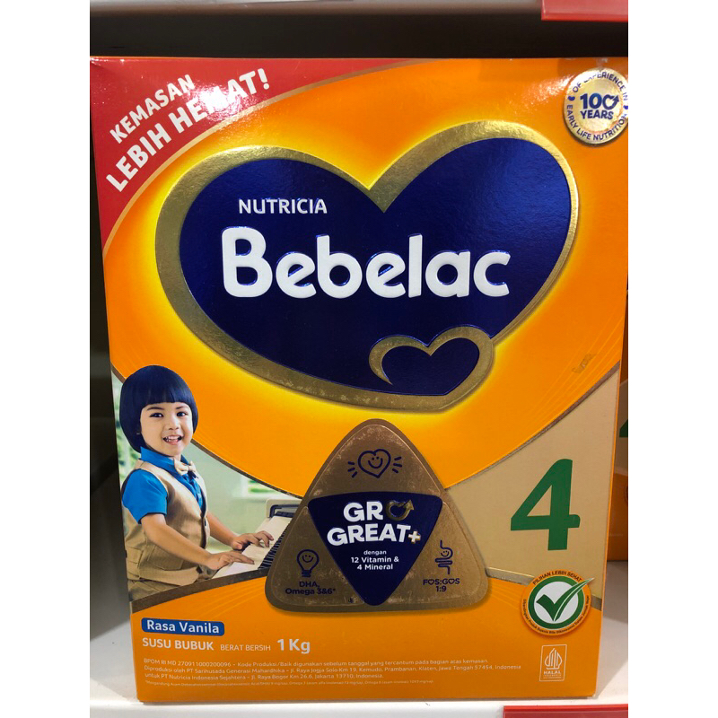 

Bebelac 4 Rasa Vanilla 1kg