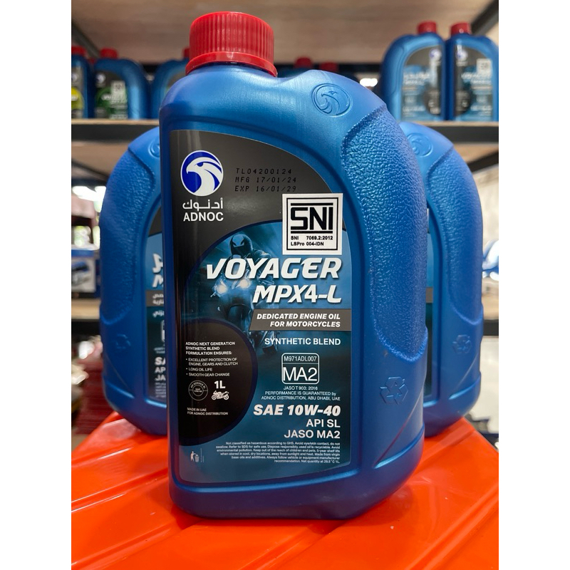 OLI MESIN ADNOC MANUAL 4T VOYAGER MPX4-L