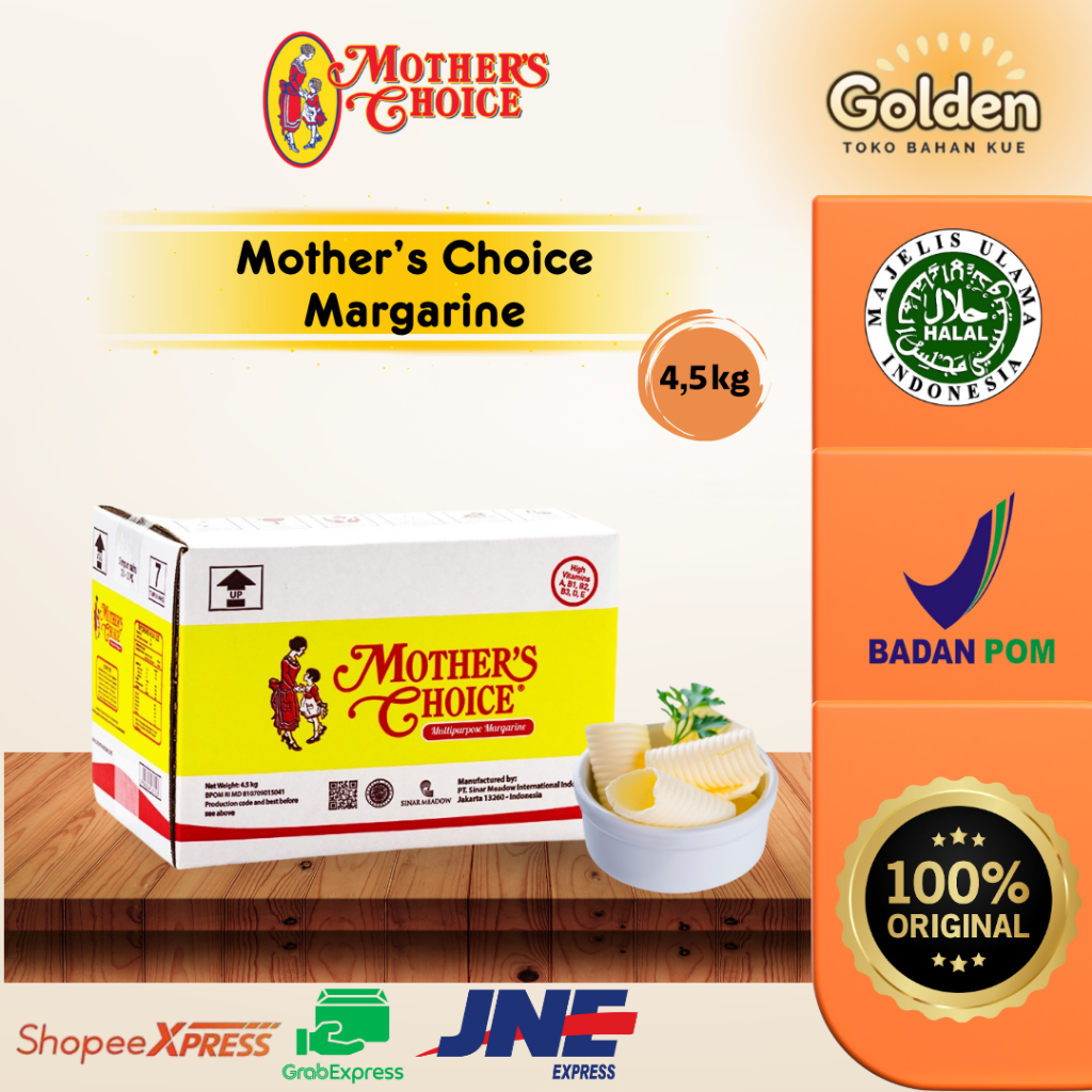 

Mother's Choice Multipurpose Margarine 4.5 Kg / Harum Original