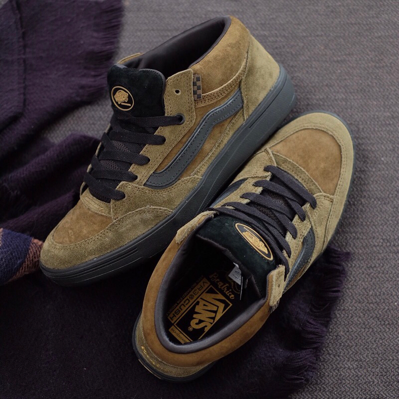 Sepatu Vans Zahba VR3 Beatrice Domond Dark Olive 100% ORIGINAL RESMI