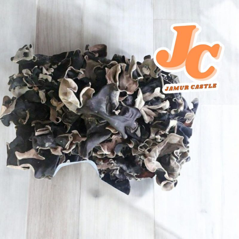 

Jamur kuping kering kecil sortir 1kg