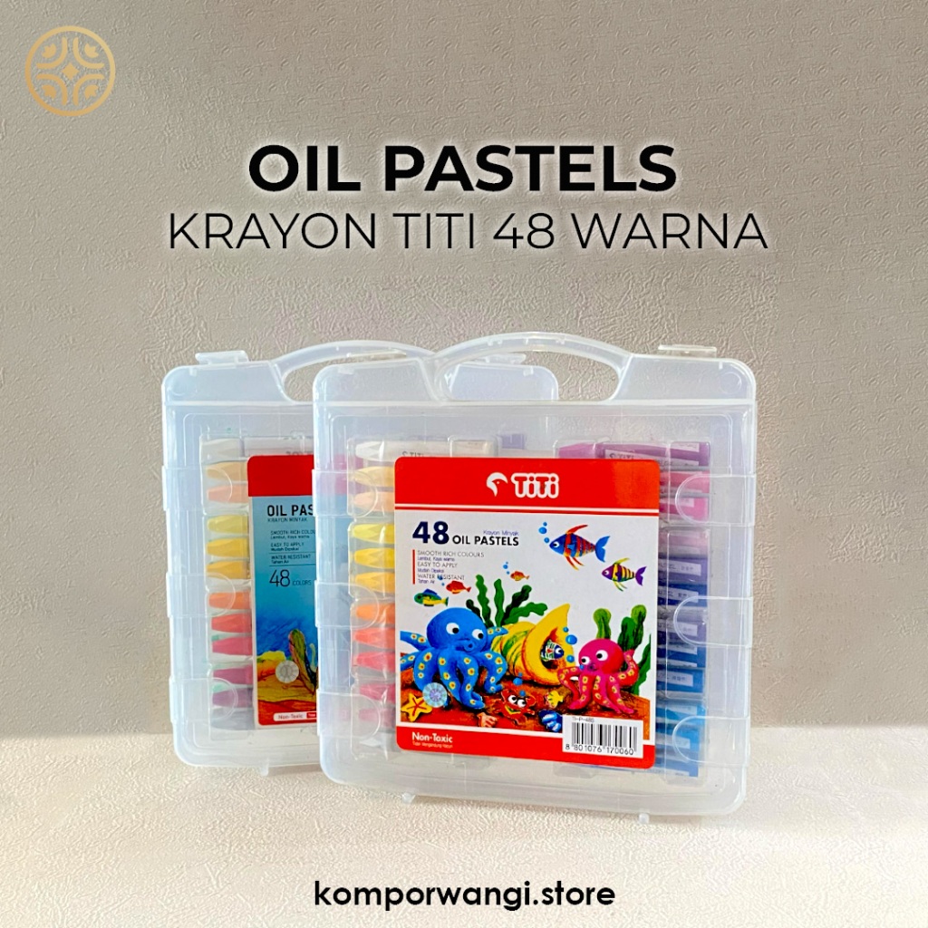 

Crayon / Krayon Minyak Oil Pastel Titi dan Joyko