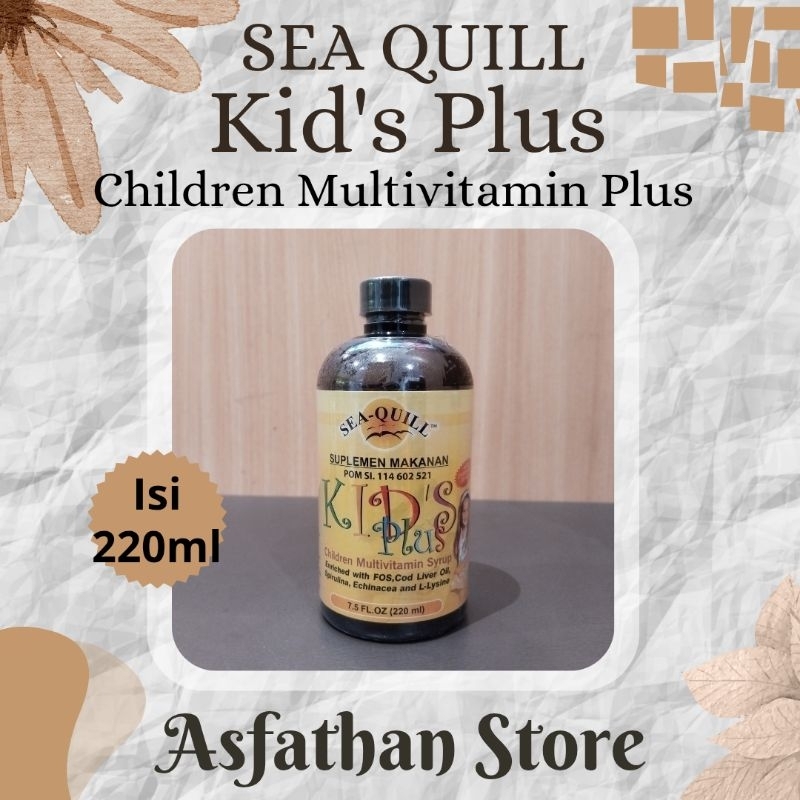SEA QUILL KIDS PLUS SIRUP MULTIVITAMIN - 220 ml