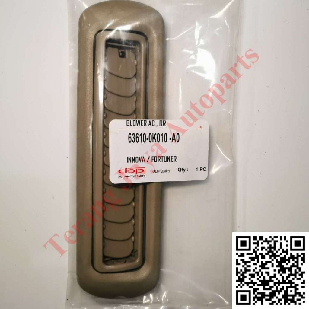 Blower AC/Grille Kisi-Kisi AC Belakang RR Innova 63610-0K010-A0 (Cream) IMITASI