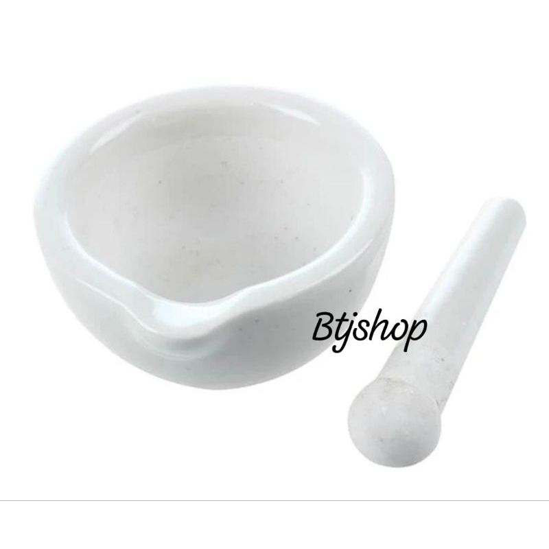 MOTAR ALAT PENUMBUK OBAT ULEKAN OBAT 8CM