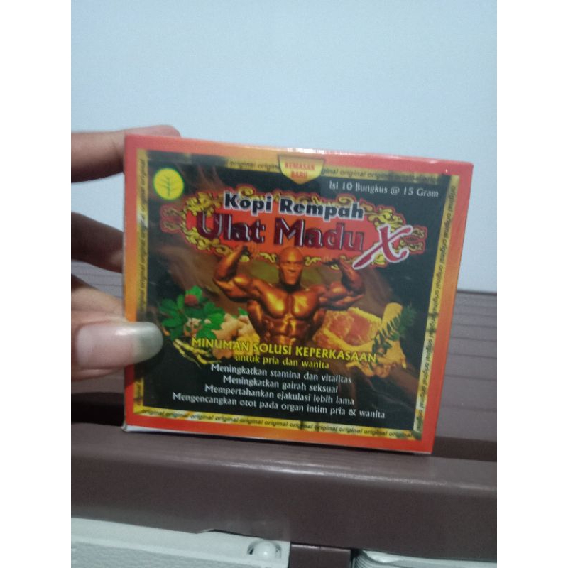 Herbal kaupi ulat madu solusi stamina lelaki 100℅ asli