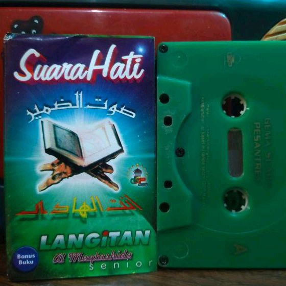 Kaset pita sholawat Langitan suara hati