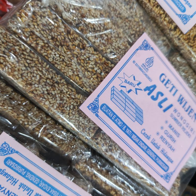 

Geti Wijen Wonogiri,sangat lezat manis