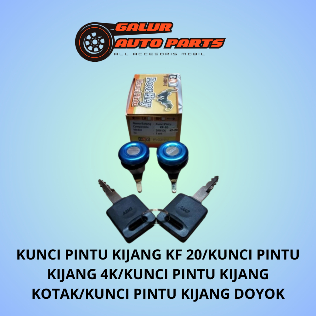 KUNCI PINTU KIJANG KF 20/KUNCI PINTU KIJANG 4K/KUNCI PINTU KIJANG KOTAK/KUNCI PINTU KIJANG DOYOK