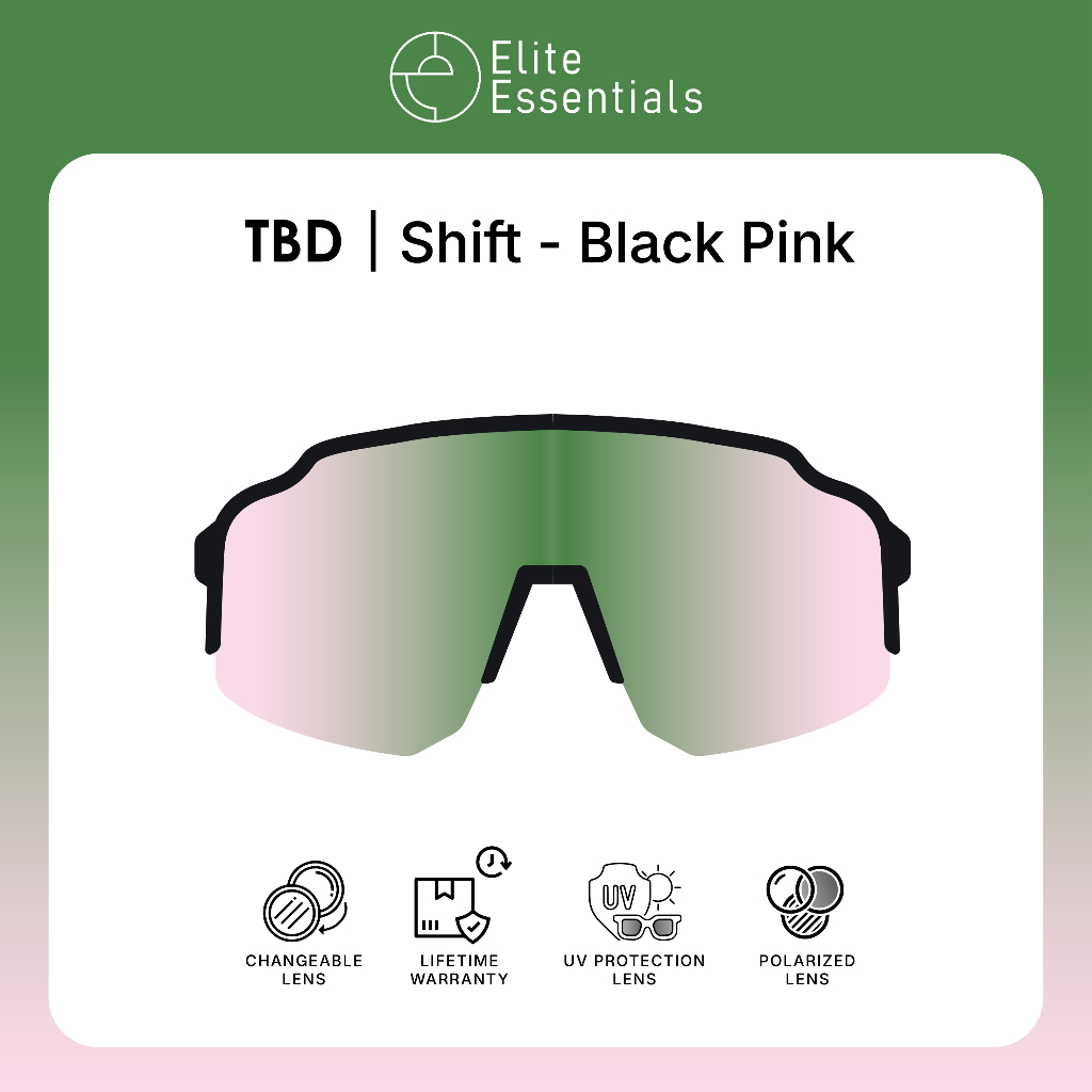 TBD Eyewear Shift Series - Black Pink