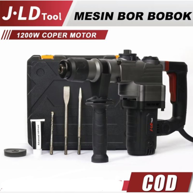 JLD 26-1 Mesin Bor Bobok Tembok Beton Rotary Hammer 26mm 2 Mode Japan