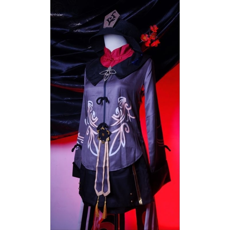 Hu Tao Costume Cosplay Genshin Impact Cosplay
