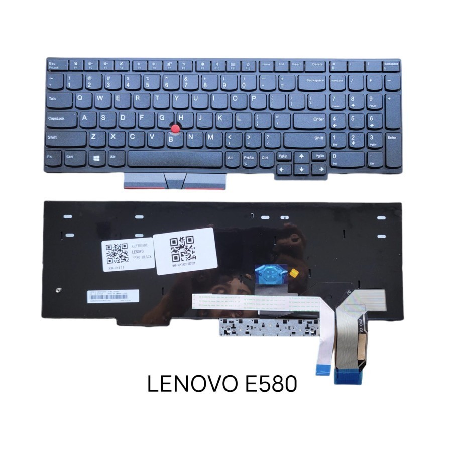 KEYBOARD LENOVO E580 E585 E590 E595 L580 L590 T590 P53 P52 POINTER  no BACKLIGHT