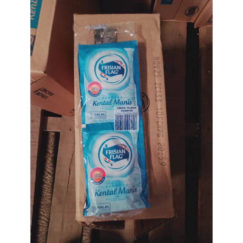 

Susu Bendera Sachet Frisian Flag renceng ( 1 dus isi 20 pak) 120pcs