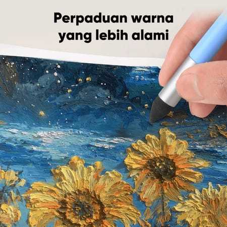 

Giorgione Sketch / Oil Pastel Rubbing Pen Set Pena Gosok Sketsa/Lukisan Cat Minyak G-RT RB9