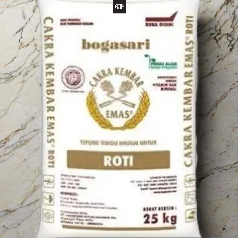

Tepung Terigu Cakra Kembar Emas | Repack 500 gr 1000 gr
