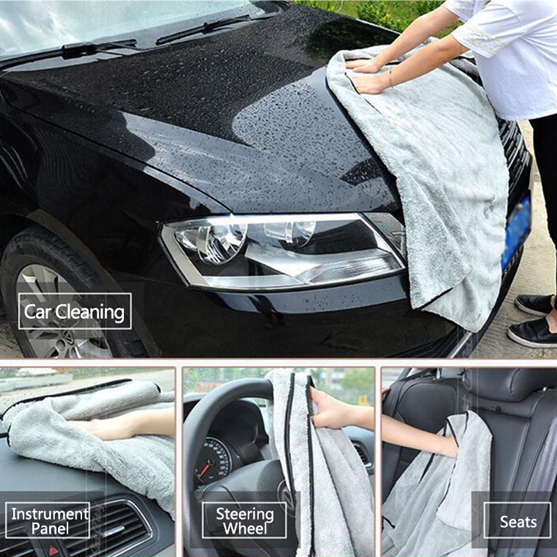 Kain Lap Microfiber Mobil Cleaning Towel Soft 40x60cm