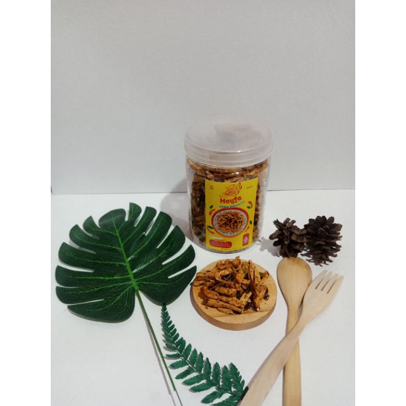

Basreng pedas daun jeruk
