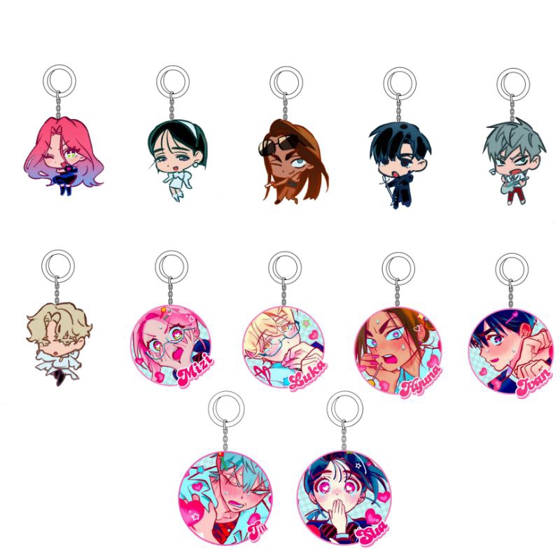 Alien Stage Keyring / Gantungan Kunci Anime Manhwa Alien Stage