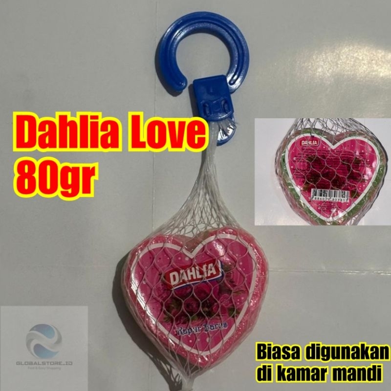 Dahlia kapur barus love gantung 80gr