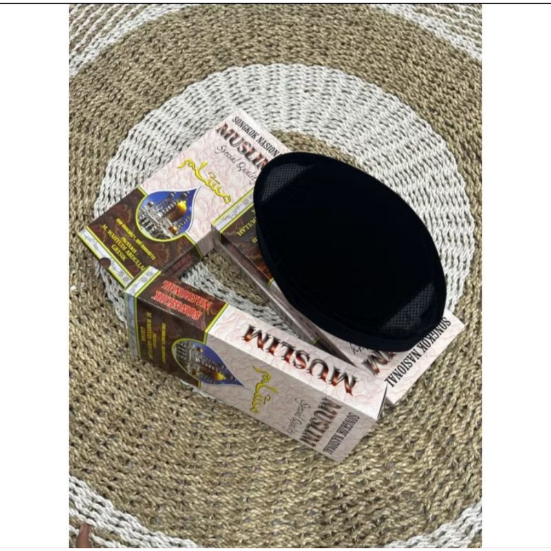 peci hitam / songkok nasional muslim