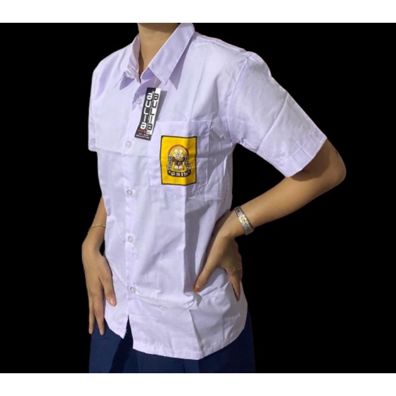 STELAN BAJU SMP PENDEK ROK PENDEK SERAGAM SEKOLAH ANAK CEWEK