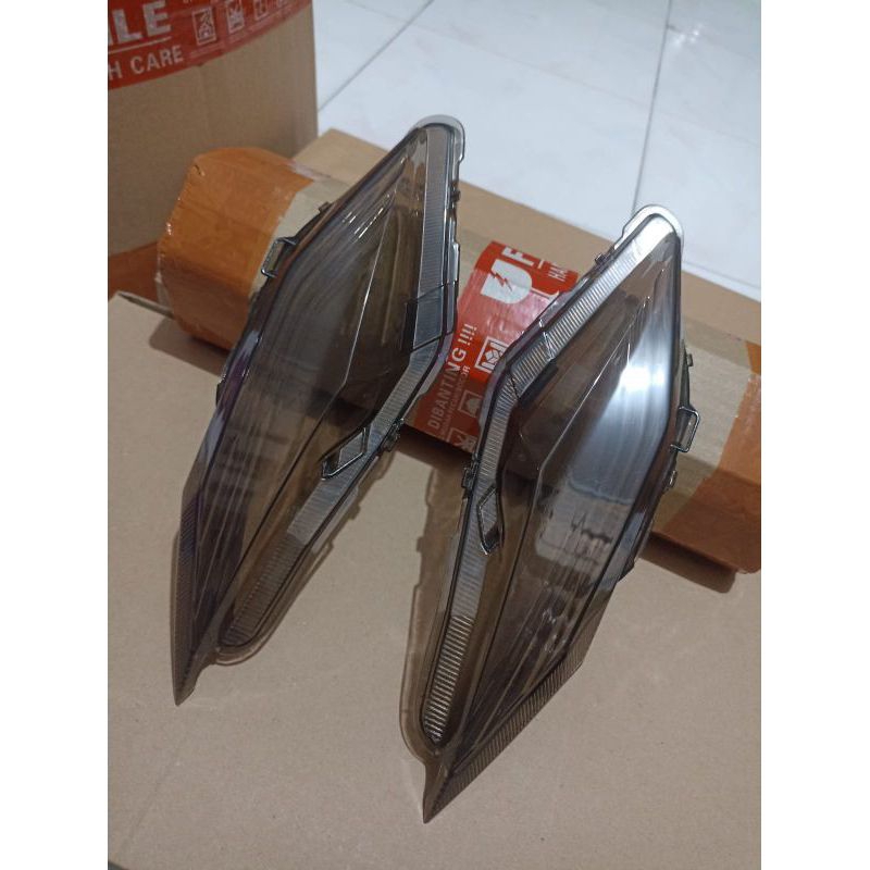 KACA MIKA SEN DEPAN HONDA BEAT NEW BEAT DELUK 2020 2021 2022 BEAT STREET LED HITAM SMOKE