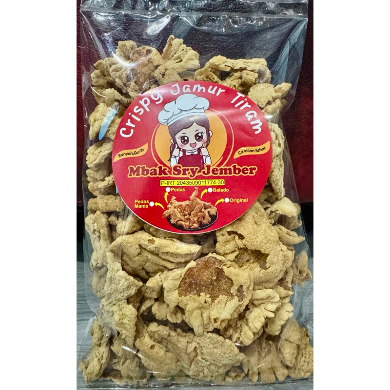 

Crispy Jamur Tiram 250gram