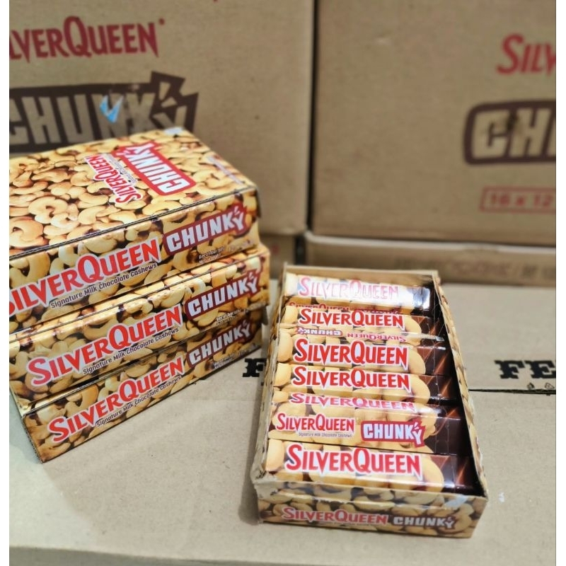 

Silverqueen Chunky Murah Ukuran 26gr 1 Box