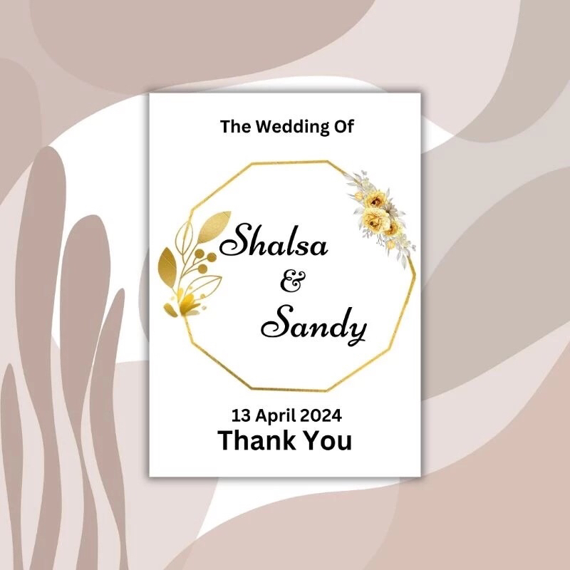 

kartu ucapan pernikahan /hampers/hadiah