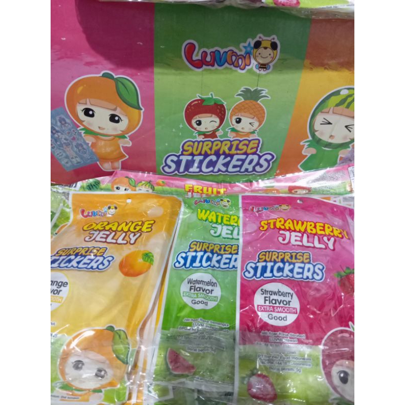 

Jeli Agar dengan Sticker isi 30 pcs