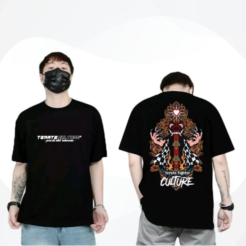 Kaos Terate Fighter Culture Pencak Silat Indonesia (Kode C)