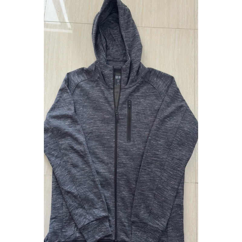 Hoodie Zipper Uniqlo Dry