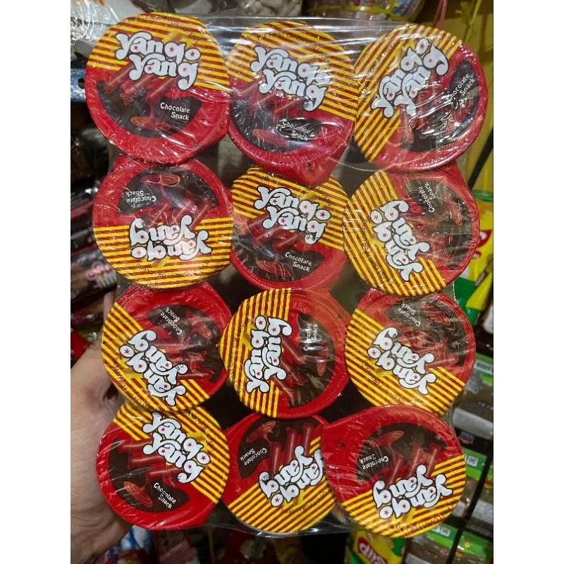 

Snack Yang Yang Coklat Stick rasa Coklat 1pack isi 12pcs