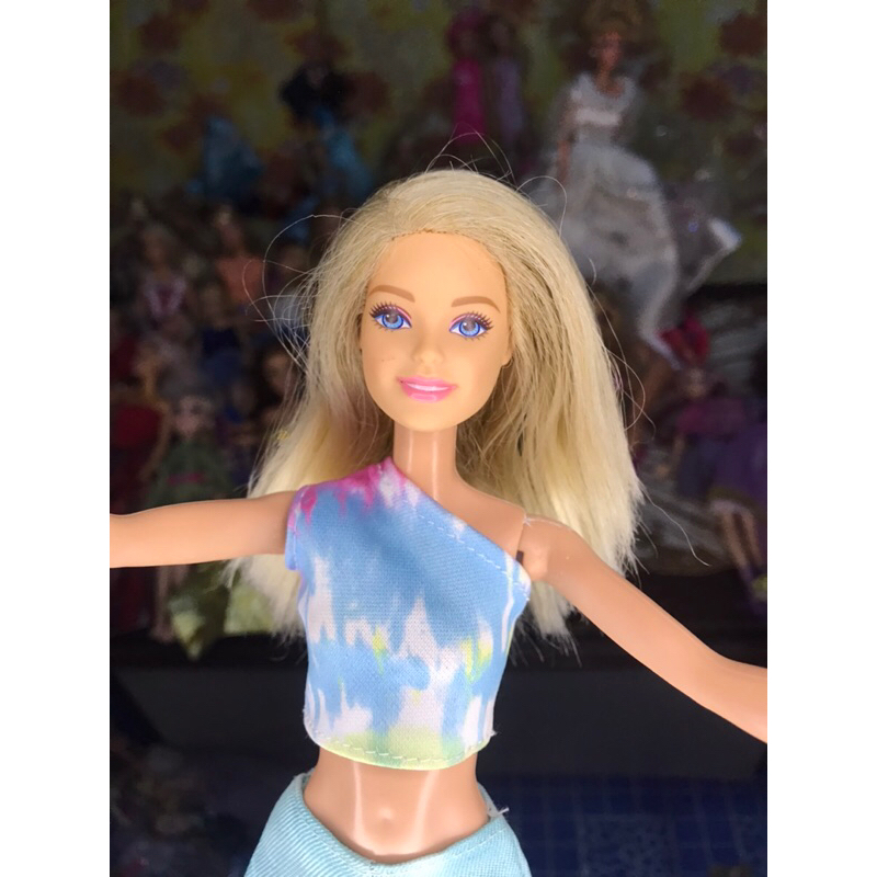 Barbie Millie Facemold With Casual Daily Outfit / Mainan Anak Boneka Barbi Barby Second Original Mat