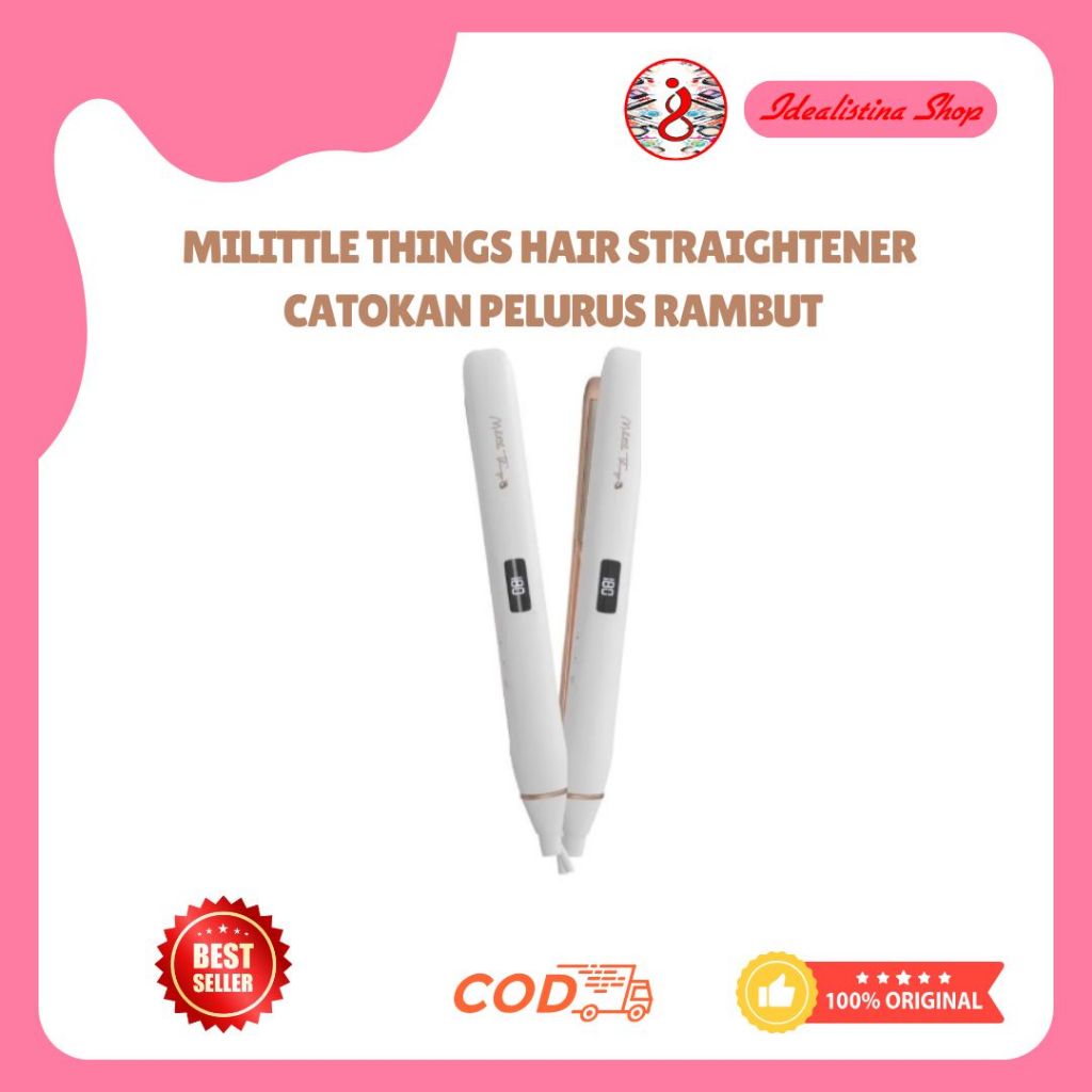 Milittle Things Hair Straightener - Catokan Pelurus Rambut