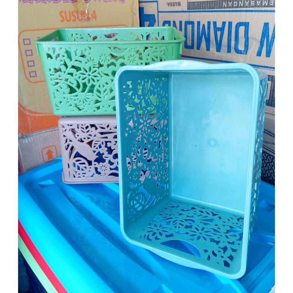 keranjang pastel/warn warni/keranjang buah/keranjang mini