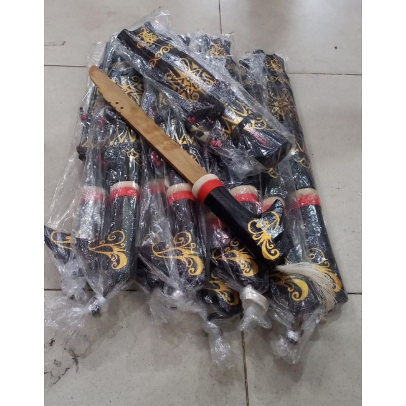 Mandau Kayu 30cm | Mandau Asli 30cm | Mandau Khas Kalimantan | Mandau