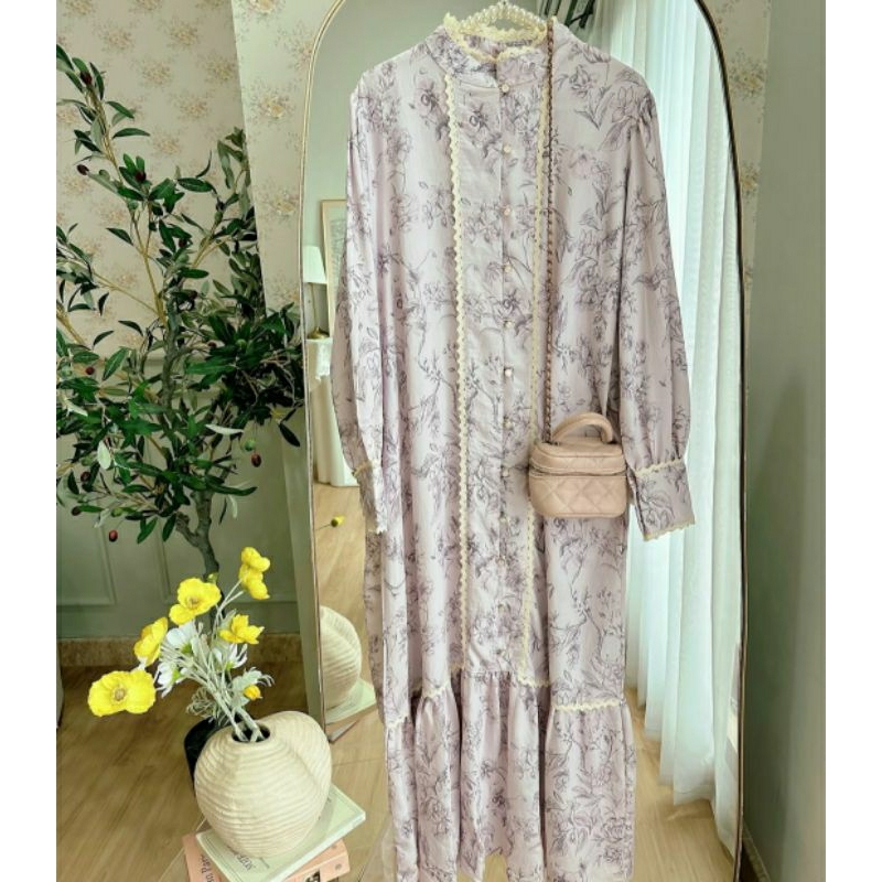 prewash preloved amira dress lilac/Preloved Haidee Orlin/Preloved Tunik/Haidee&Orlin/HaideeOrlin/Pre
