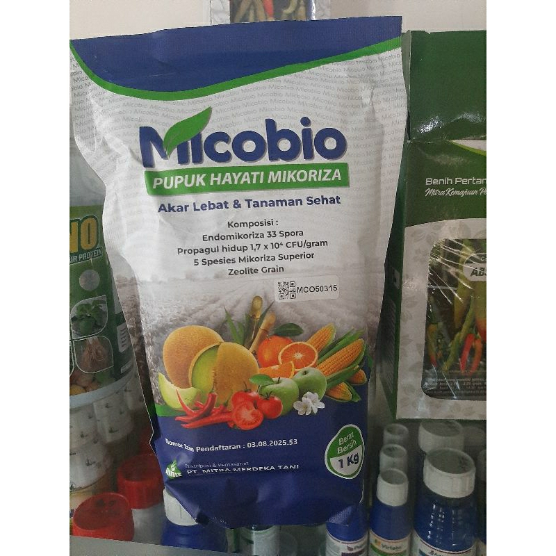 Micobio (pupuk hayati mikoriza)