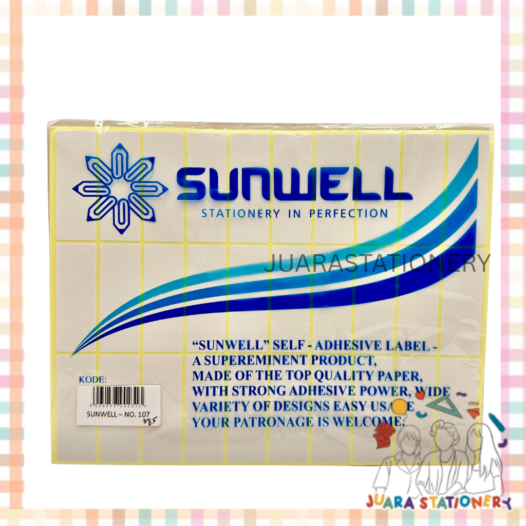 (585) JUARASTATIONERY Label Stiker 107 / Label Tom & Jerry Label Undangan Label Nama Self Adhesive
