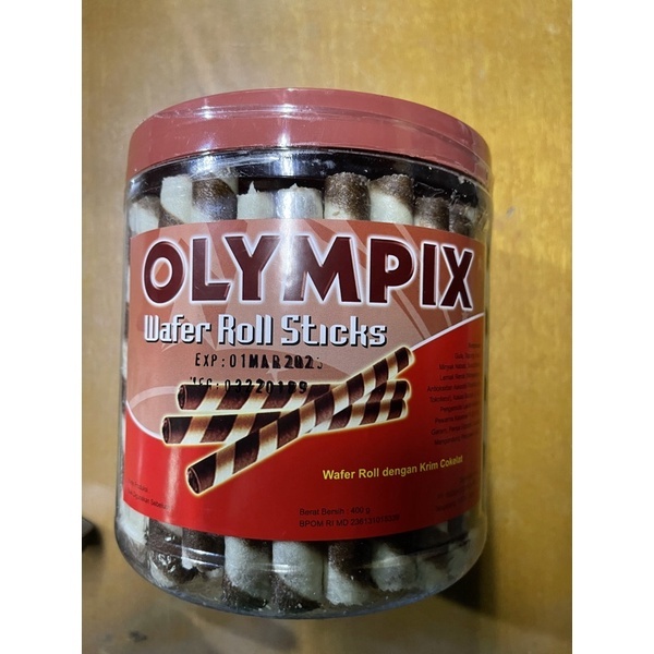

OLYMPIX WAFER ROLL STICK 400G